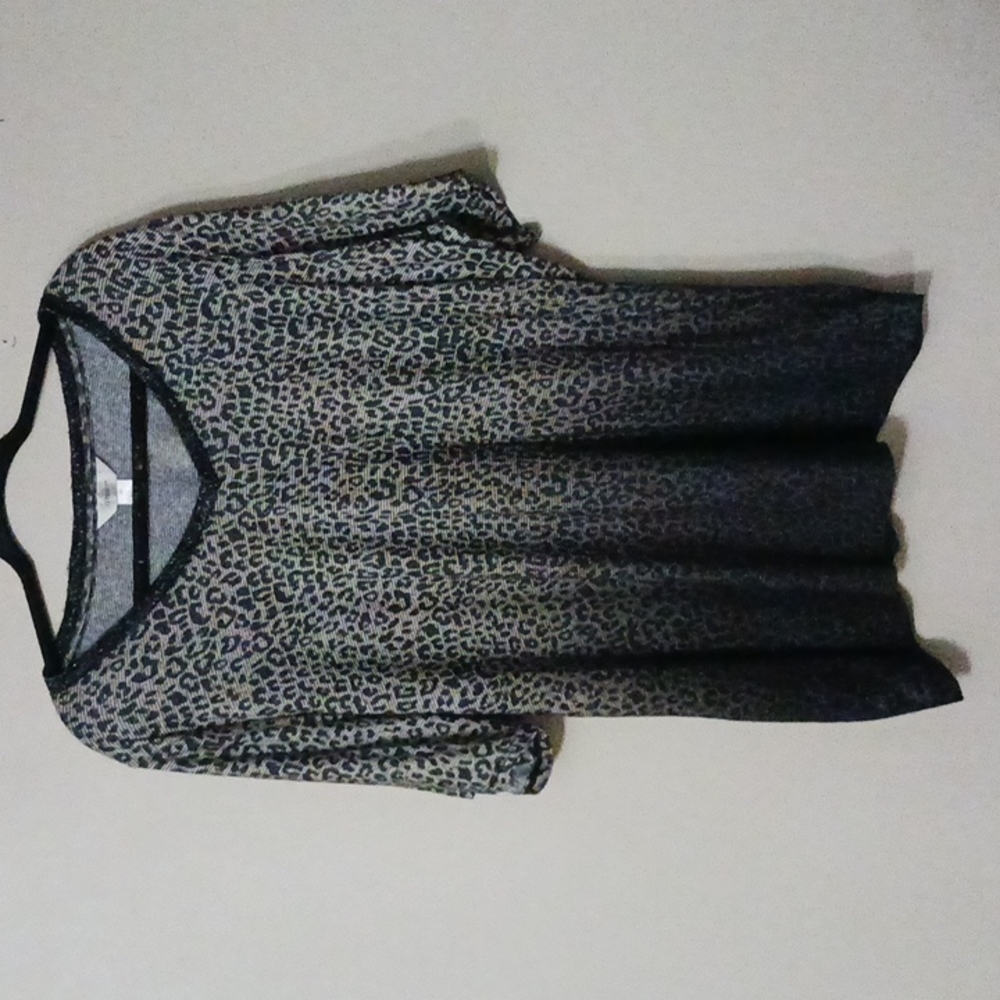 Cheetah print shirt